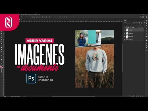Cómo abrir varias imágenes como capas en Photoshop usando Bridge