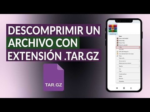 Cómo abrir un archivo GZ en Windows