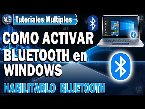 Cómo activar Bluetooth en la computadora
