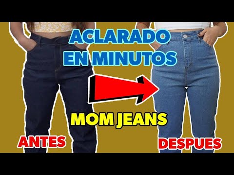Cómo aclarar los jeans