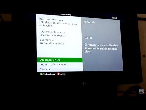 Cómo actualizar Minecraft para Xbox 360