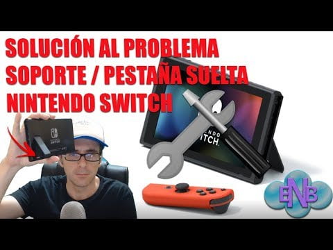 Cómo abrir el pie de apoyo del Nintendo Switch