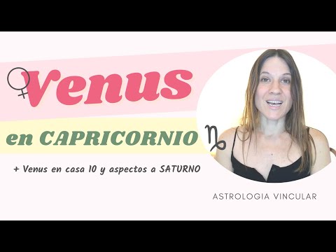 Cómo atraer a un hombre con Venus en Capricornio