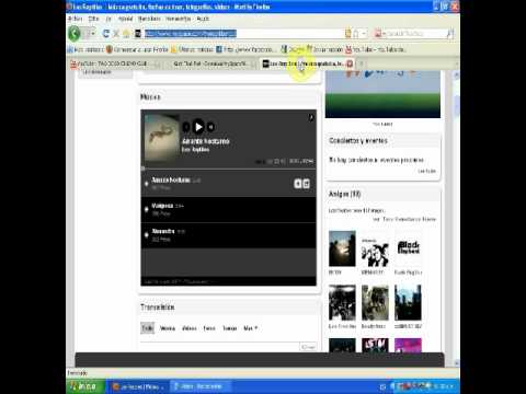 Cómo bajar música de MySpace