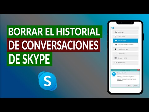 Cómo borrar mensajes en Skype