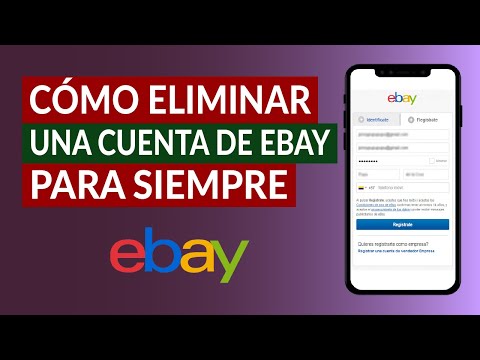 Cómo borrar una cuenta de eBay