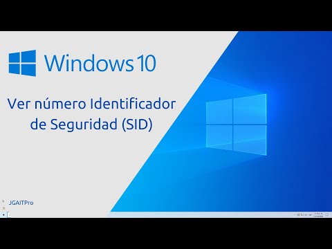 Cómo buscar el SID de usuario en Windows