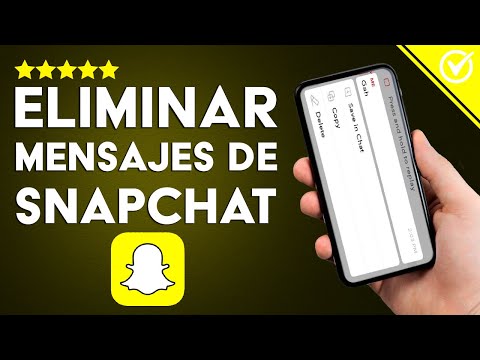 Cómo borrar un mensaje de Snapchat
