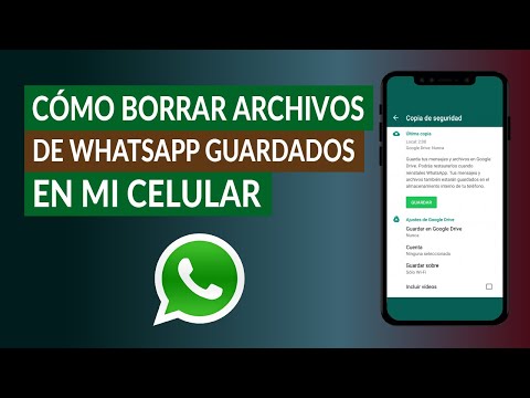 Cómo borrar respaldos de WhatsApp en Android
